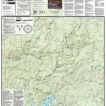Mount Jefferson, Bull of the Woods & Opal Creek Wilderness Trail Map