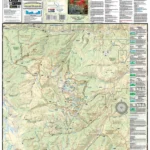 Sawtooth & White Cloud Mountains Trail Map